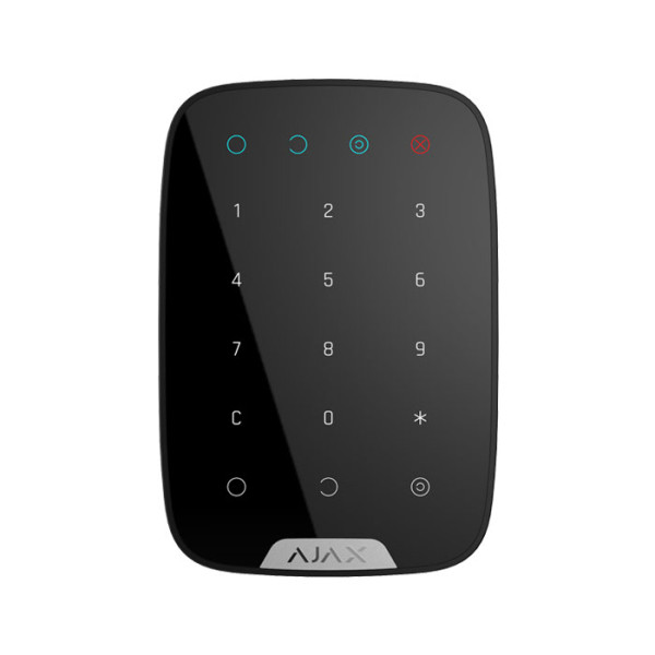 Ajax KeyPad (Black) Ασύρματο πληκτρολόγιο αφής